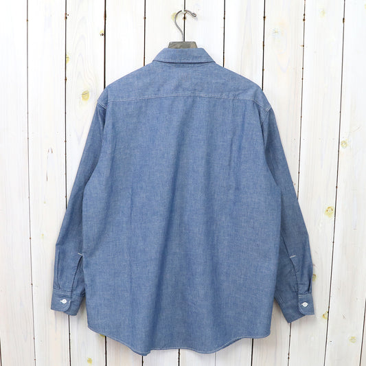 orSlow : CHAMBRAY WORK SHIRT (CHAMBRAY) (01-8064-84)