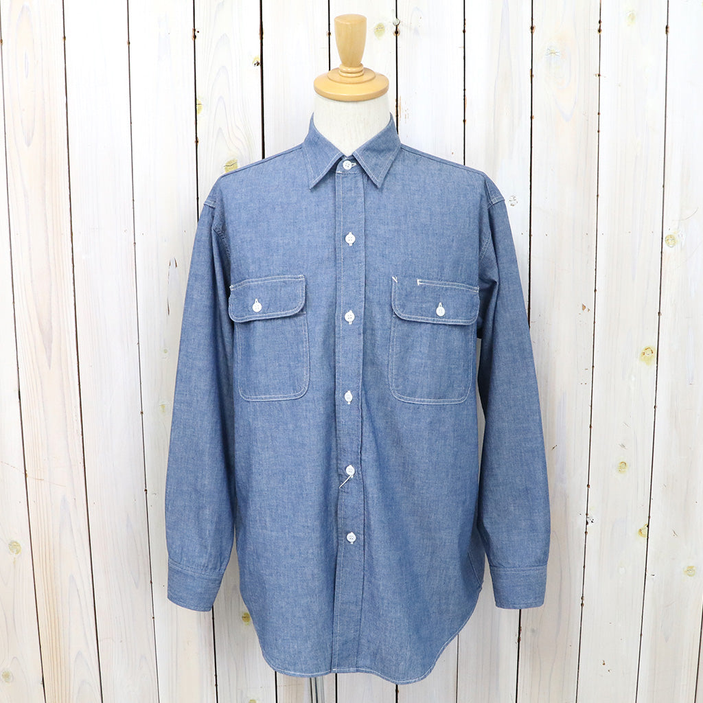 orSlow『CHAMBRAY WORK SHIRT』(CHAMBRAY)