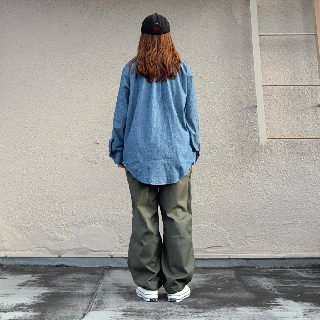 orSlow『STANDARD BUTTON DOWN SHIRT』(CHAMBRAY)