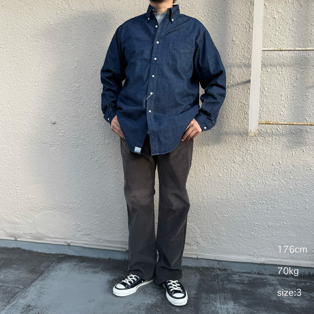 orSlow『STANDARD BUTTON DOWN SHIRT』(ONE WASH)