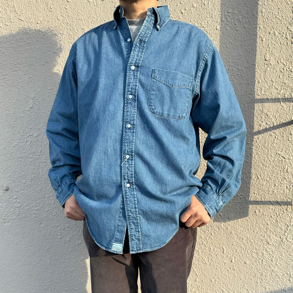 orSlow『STANDARD BUTTON DOWN SHIRT』(DENIM USED)