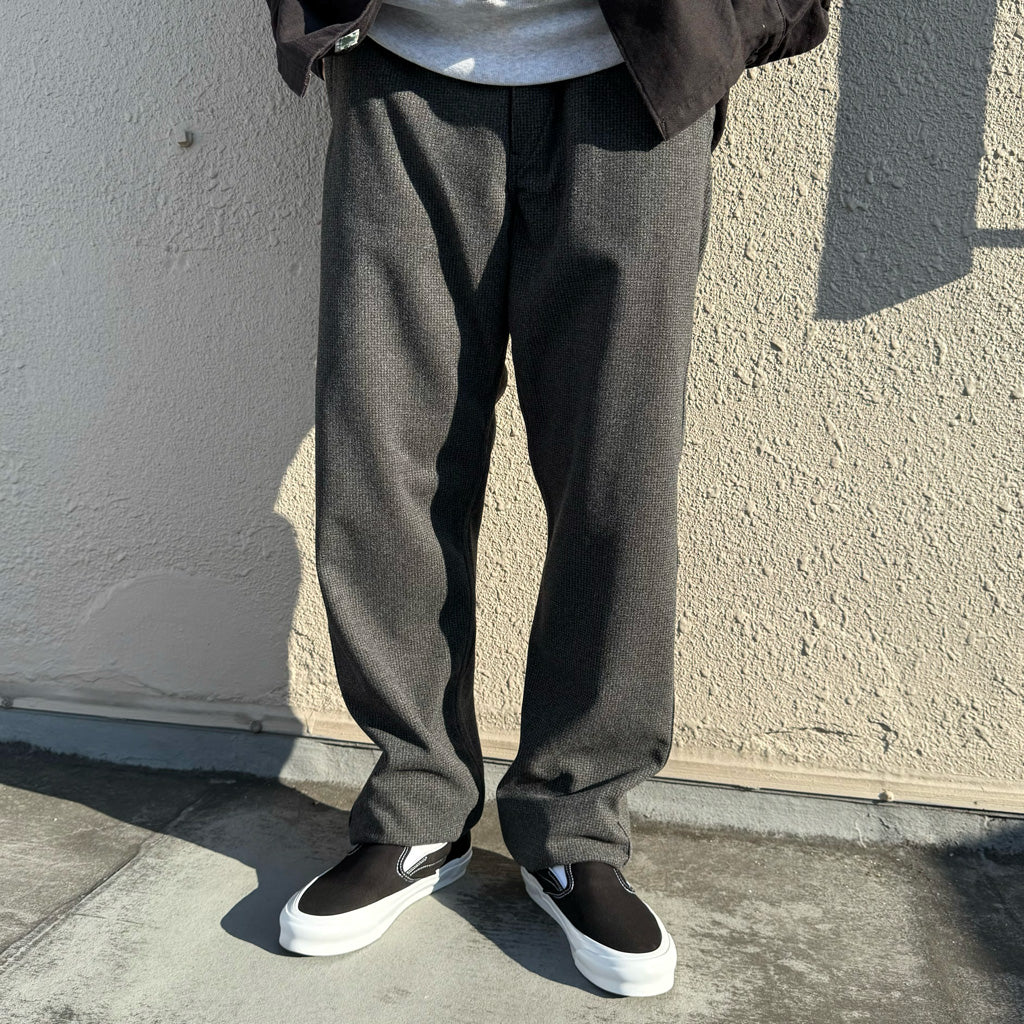 orSlow『HOUNDSTOOTH DAD'S FIT PAINTER PANTS』(BROWN HOUNDSTOOTH)