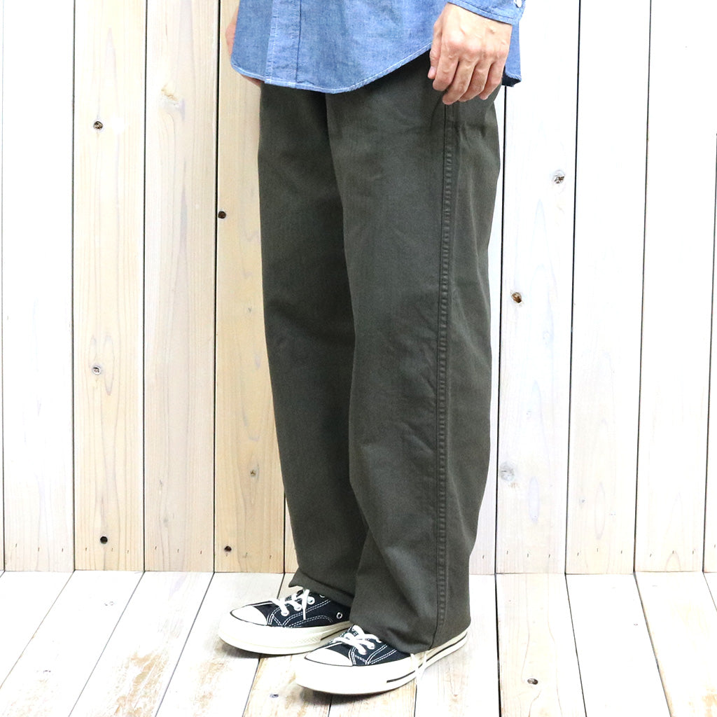 orSlow『WIDE FIT FRENCH WORK PANTS』(COFFEE BROWN)