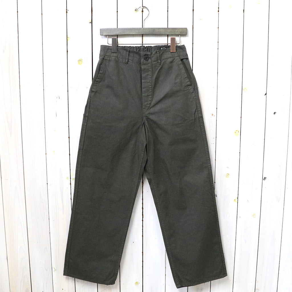 orSlow『WIDE FIT FRENCH WORK PANTS』(COFFEE BROWN)