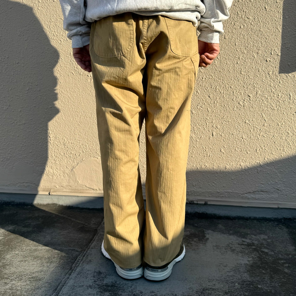 orSlow『WIDE FIT FRENCH WORK PANTS』(KHAKI)