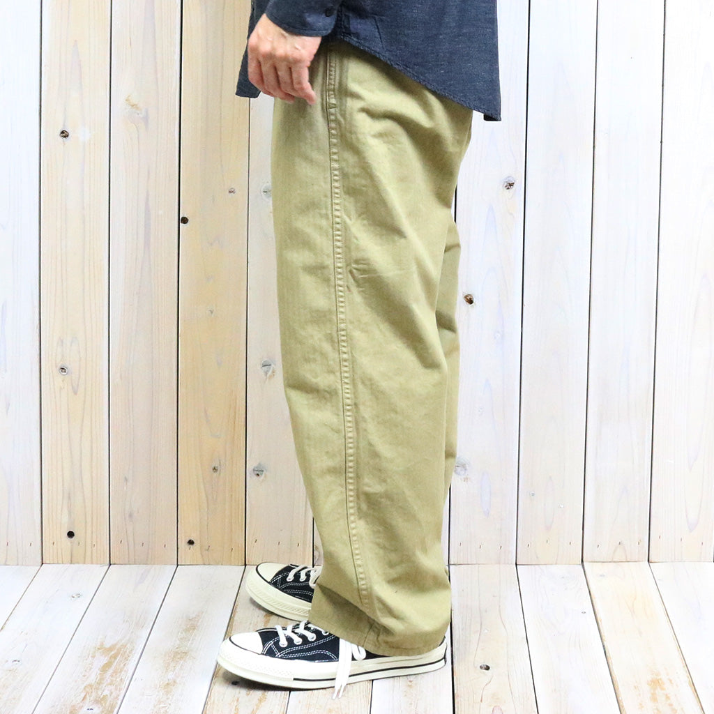 orSlow『WIDE FIT FRENCH WORK PANTS』(KHAKI)