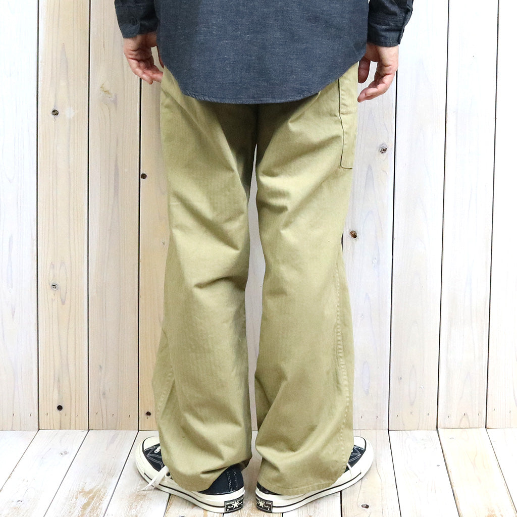 orSlow『WIDE FIT FRENCH WORK PANTS』(KHAKI)