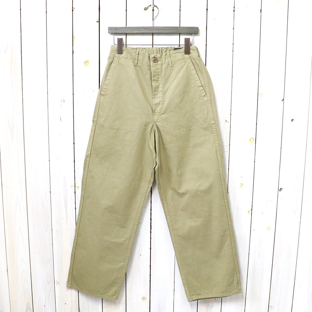 orSlow『WIDE FIT FRENCH WORK PANTS』(KHAKI)