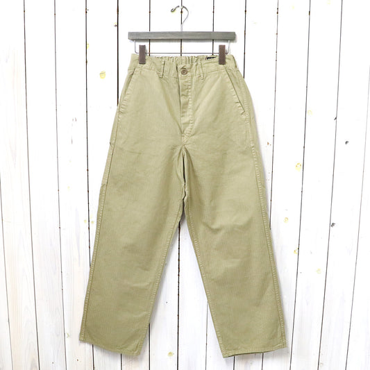 orSlow『WIDE FIT FRENCH WORK PANTS』(KHAKI)