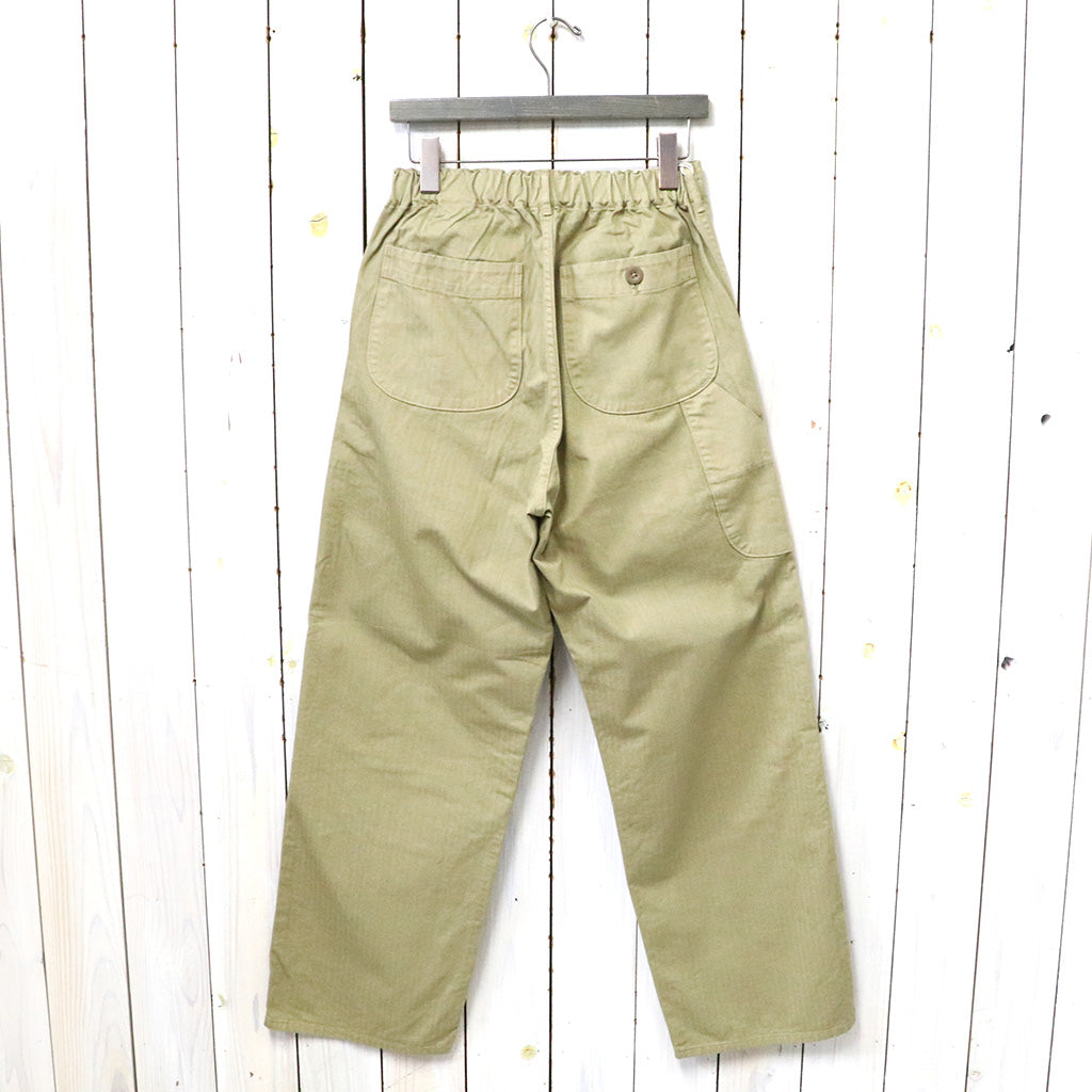 orSlow『WIDE FIT FRENCH WORK PANTS』(KHAKI)