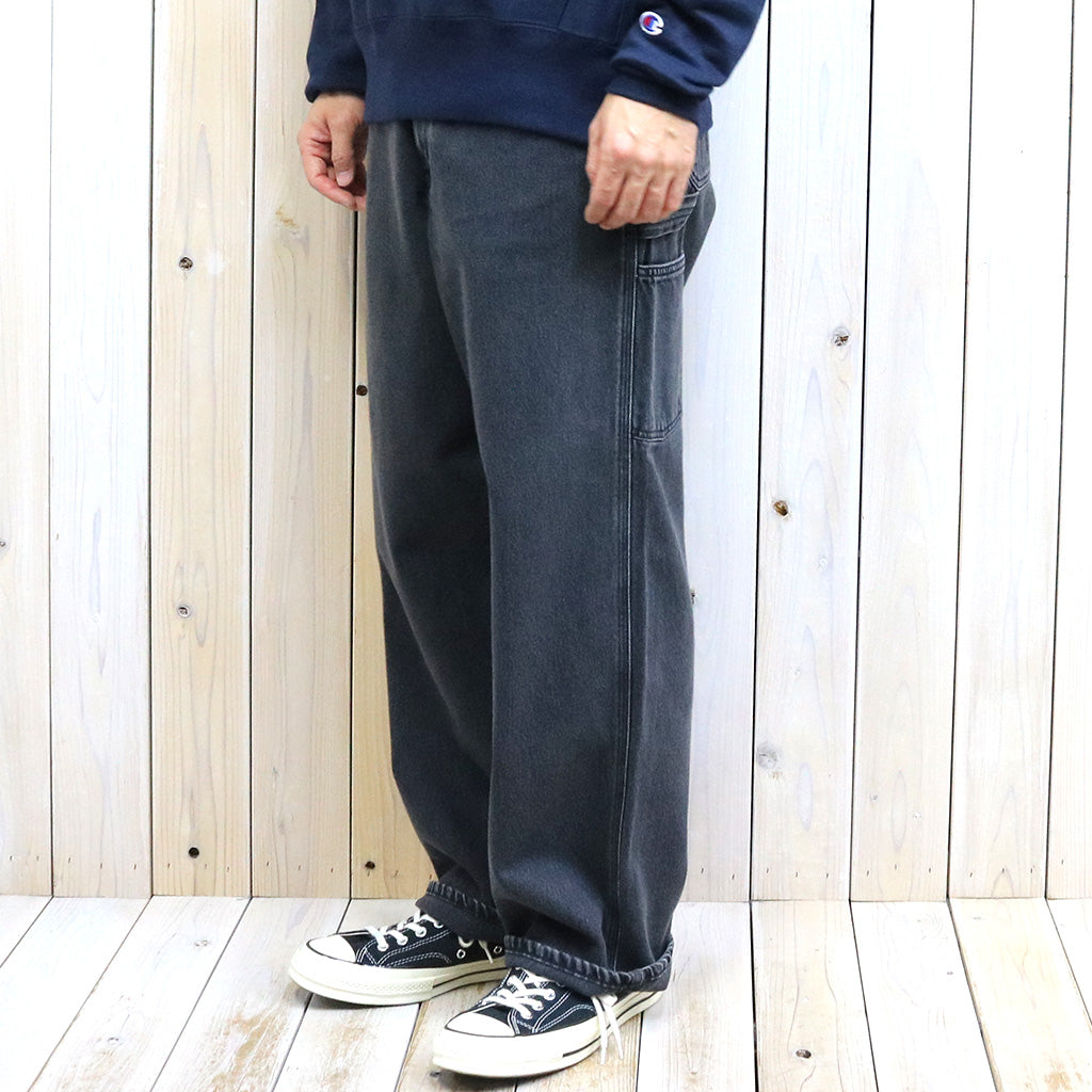 orSlow『DAD'S FIT PAINTER PANTS』(BLACK DENIM STONE)