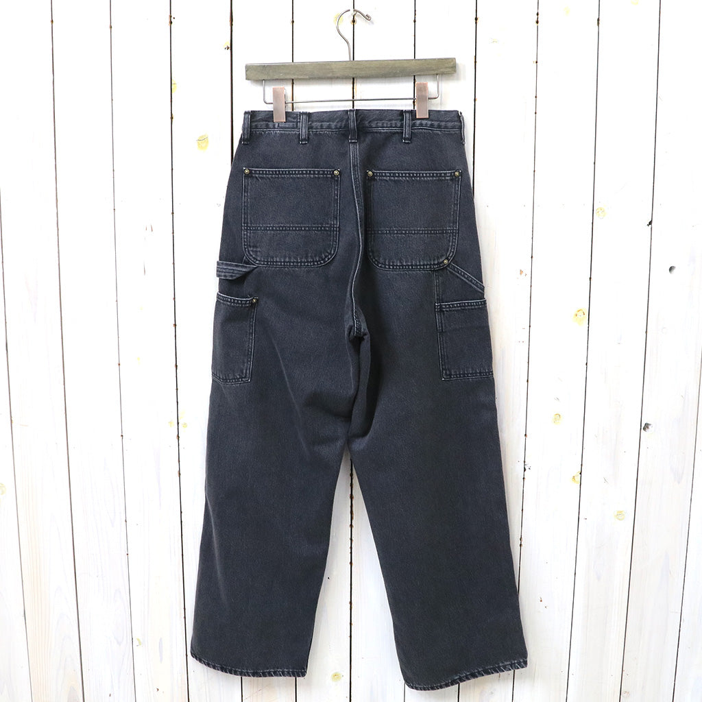 orSlow『DAD'S FIT PAINTER PANTS』(BLACK DENIM STONE)