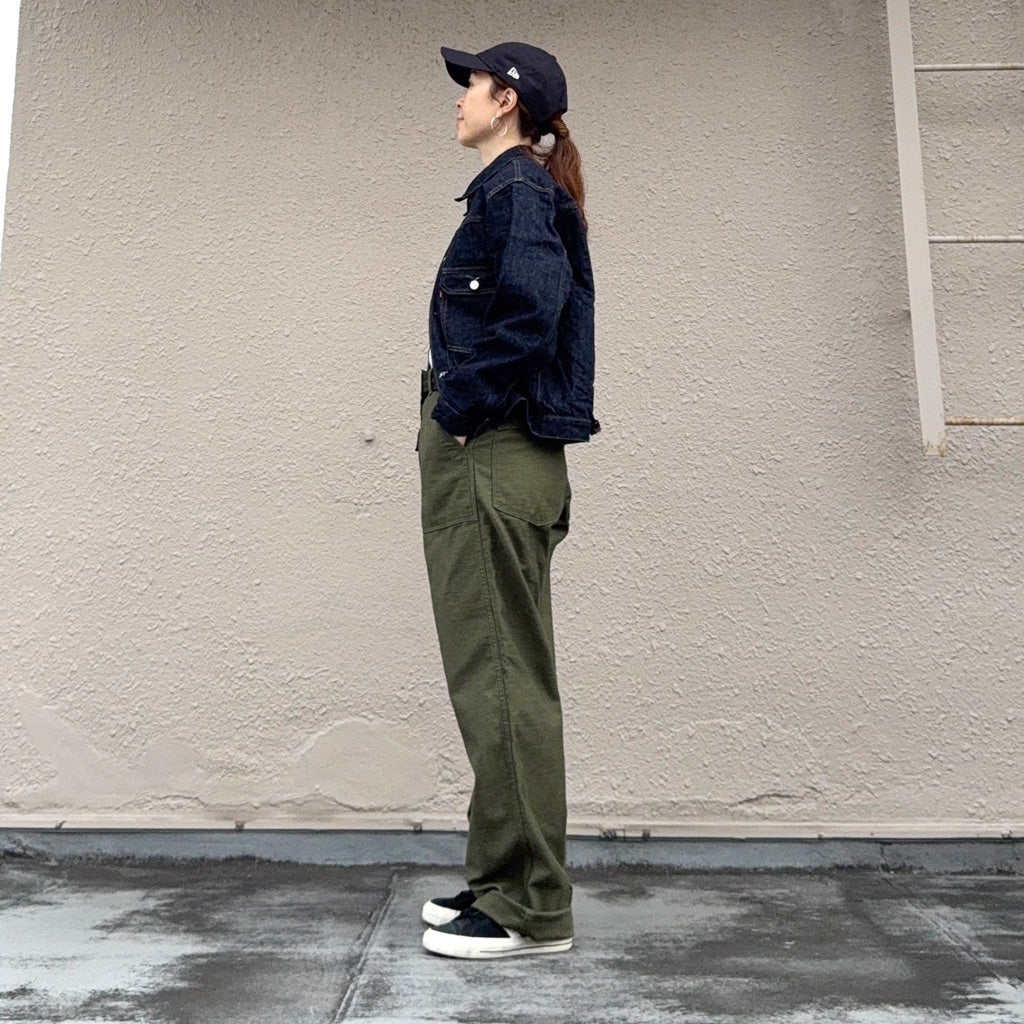 orSlow『VINTAGE FIT FATIGUE PANTS』(DARK OLIVE)