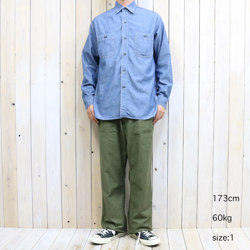 orSlow : VINTAGE FIT FATIGUE PANTS (DARK OLIVE) (03-V5002-77)