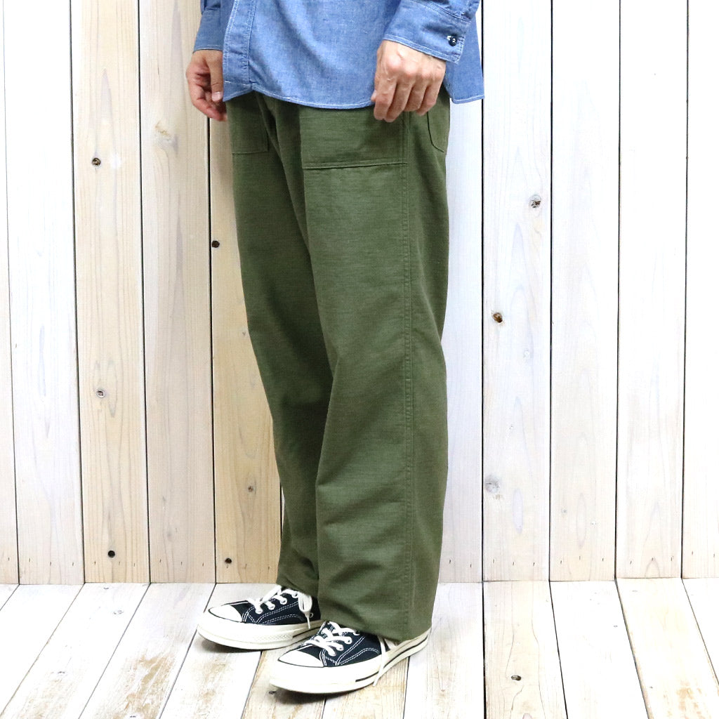 orSlow : VINTAGE FIT FATIGUE PANTS (DARK OLIVE) (03-V5002-77)