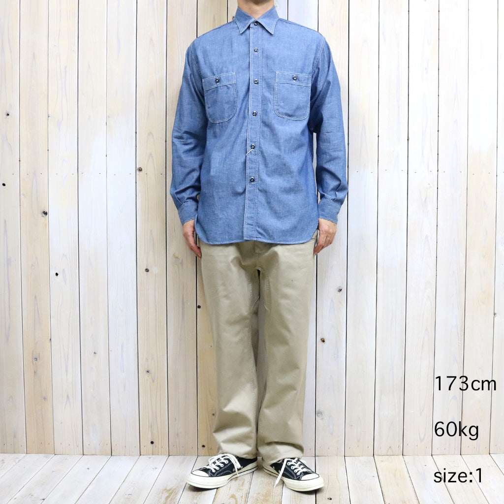 orSlow『VINTAGE FIT CHAMBRAY WORK SHIRT』(CHAMBRAY)