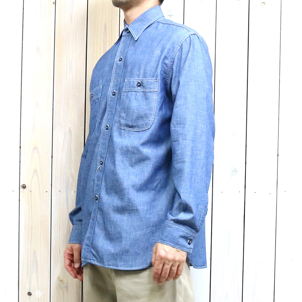 orSlow『VINTAGE FIT CHAMBRAY WORK SHIRT』(CHAMBRAY)