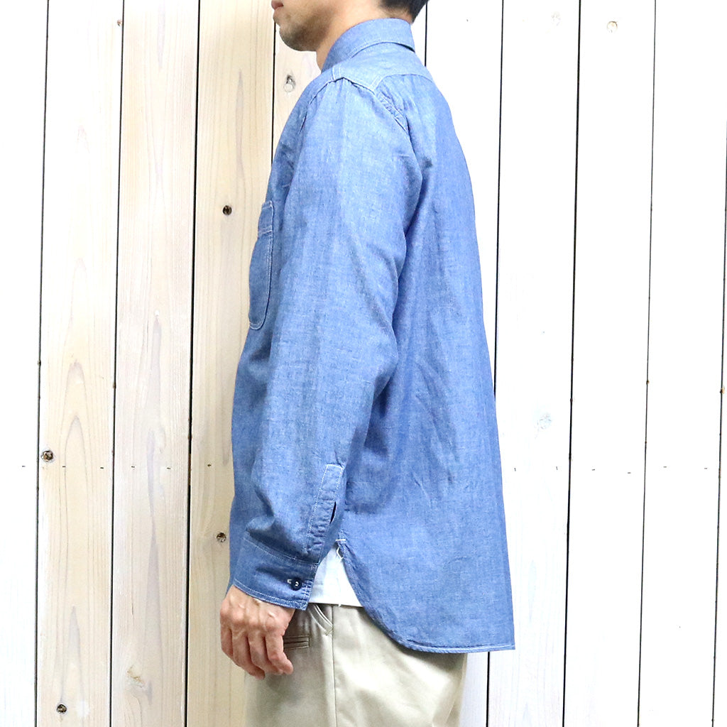 orSlow『VINTAGE FIT CHAMBRAY WORK SHIRT』(CHAMBRAY)