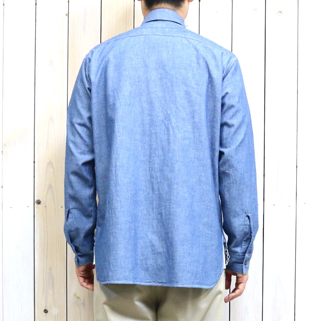 orSlow『VINTAGE FIT CHAMBRAY WORK SHIRT』(CHAMBRAY)