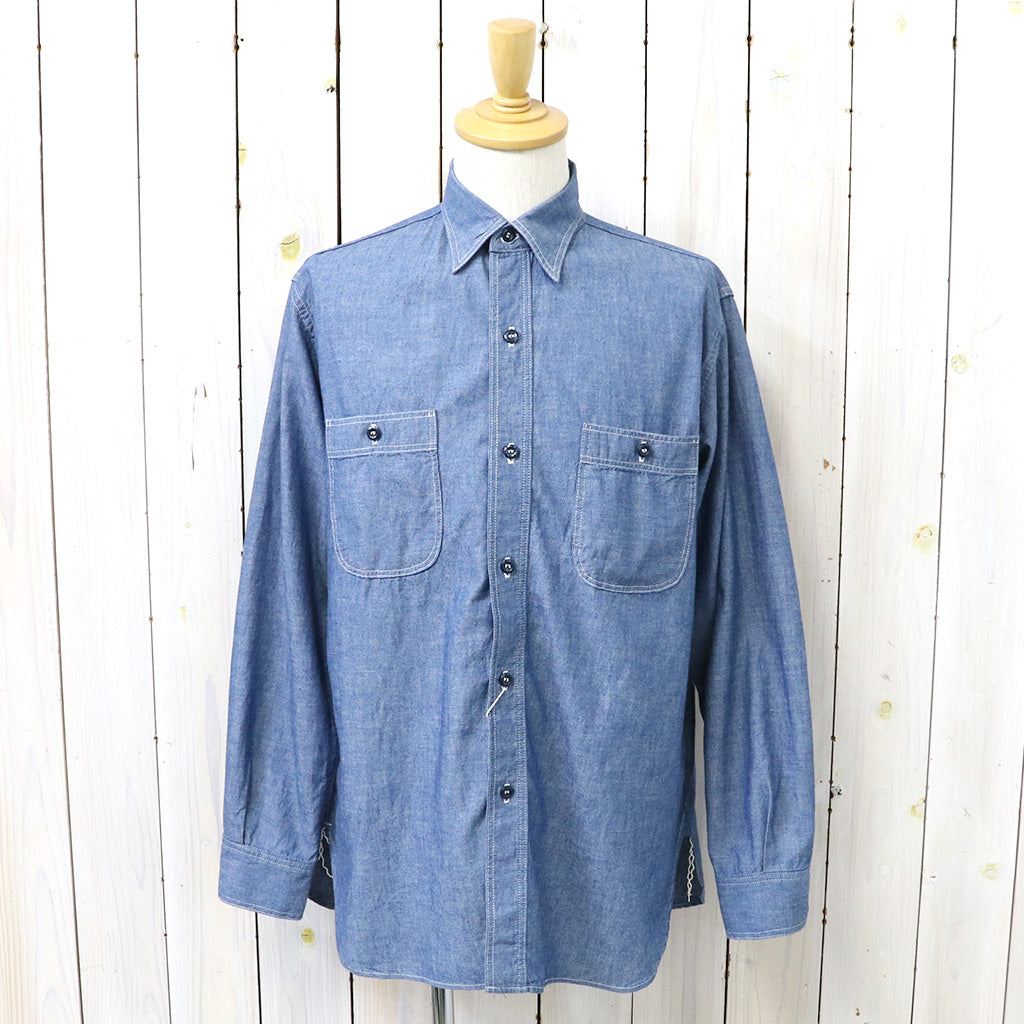 orSlow『VINTAGE FIT CHAMBRAY WORK SHIRT』(CHAMBRAY)
