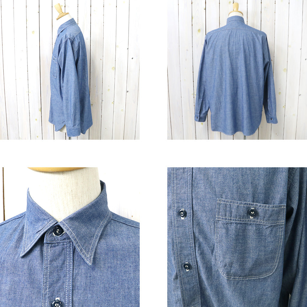 orSlow『VINTAGE FIT CHAMBRAY WORK SHIRT』(CHAMBRAY)