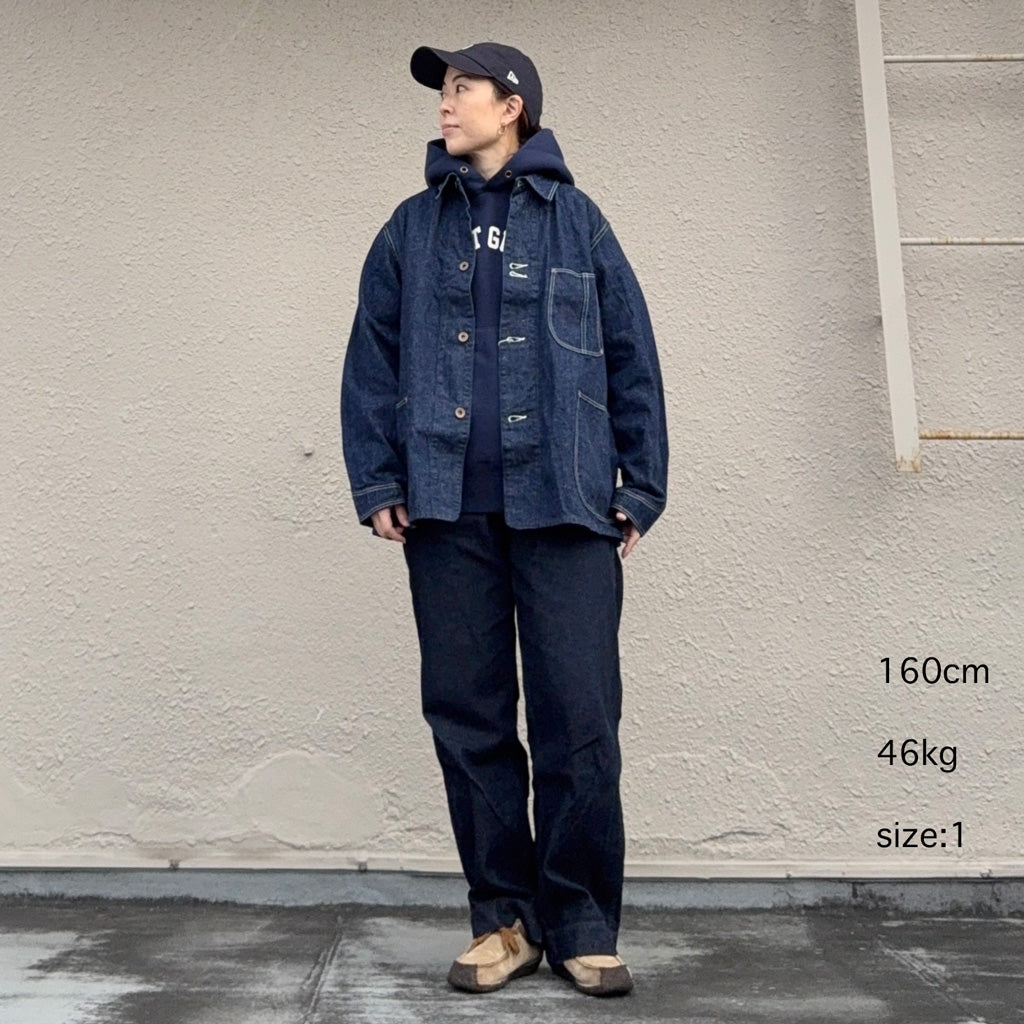 orSlow : 1940'S COVERALL (ONE WASH)