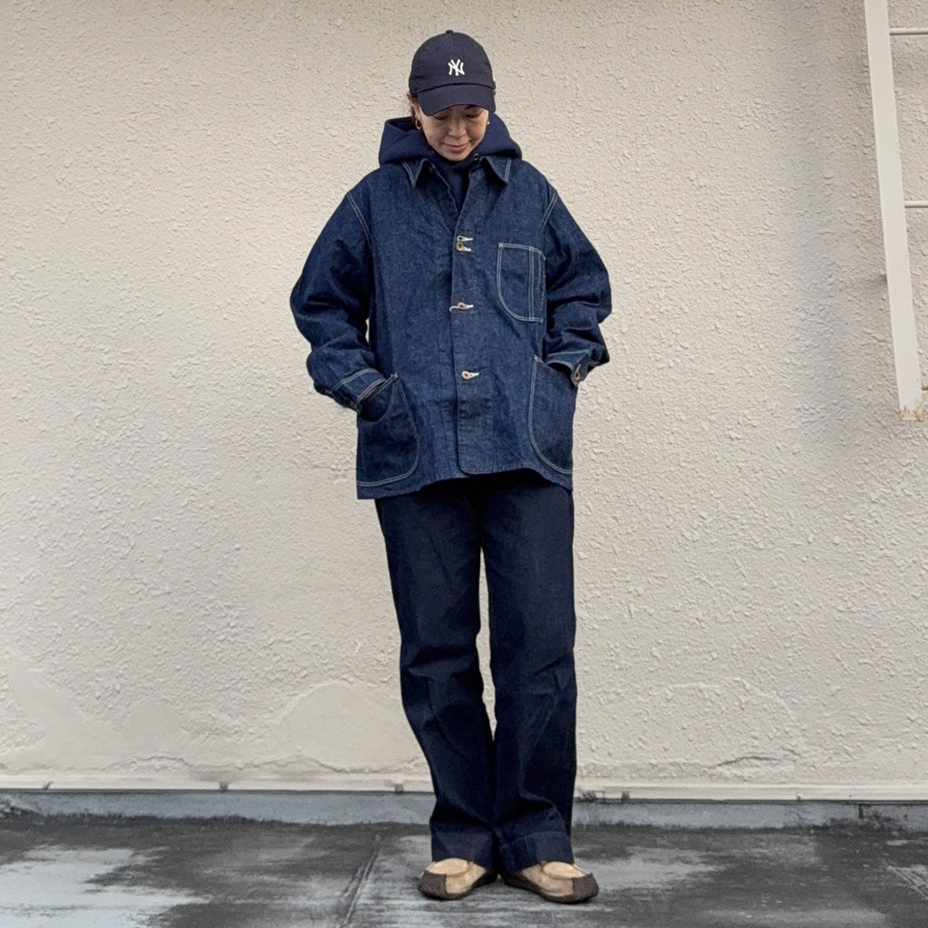 orSlow : 1940'S COVERALL (ONE WASH)
