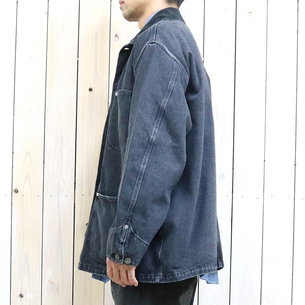 orSlow『RELAX FIT COVERALL』(BLACK DENIM STONE)