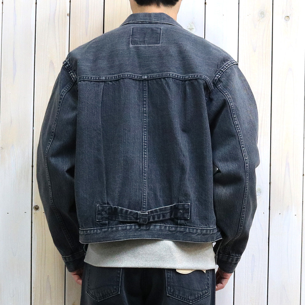 orSlow『WWII TYPE1 BLACK DENIM JACKET』(BLACK DENIM STONE)