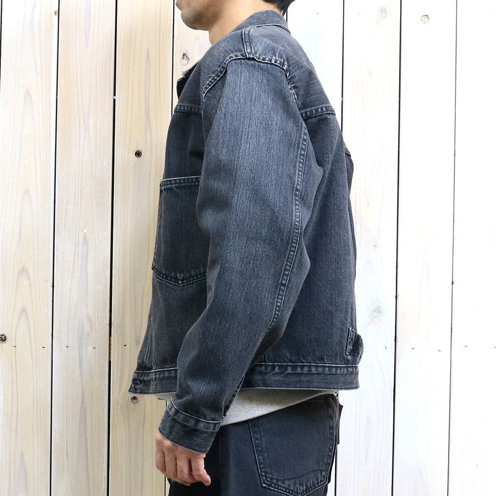 orSlow『WWII TYPE1 BLACK DENIM JACKET』(BLACK DENIM STONE)