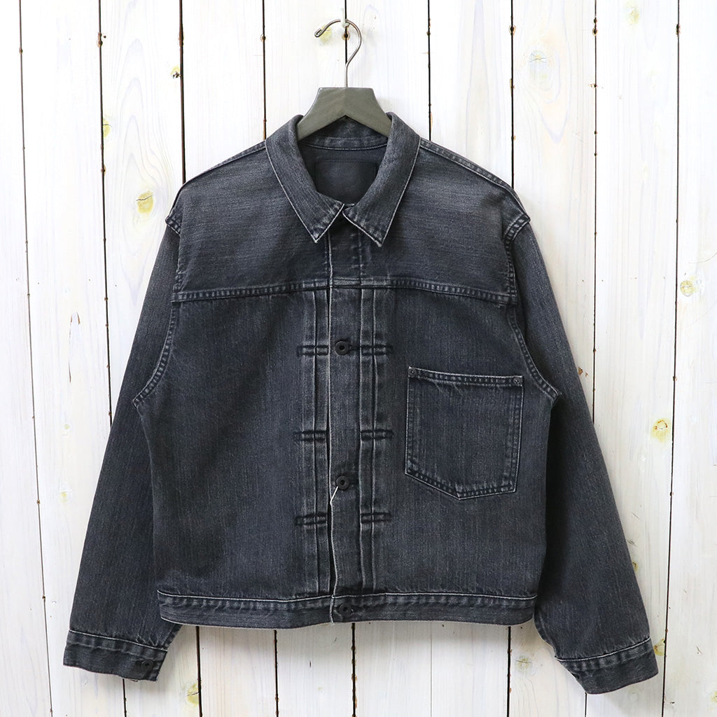 orSlow『WWII TYPE1 BLACK DENIM JACKET』(BLACK DENIM STONE) – Reggieshop