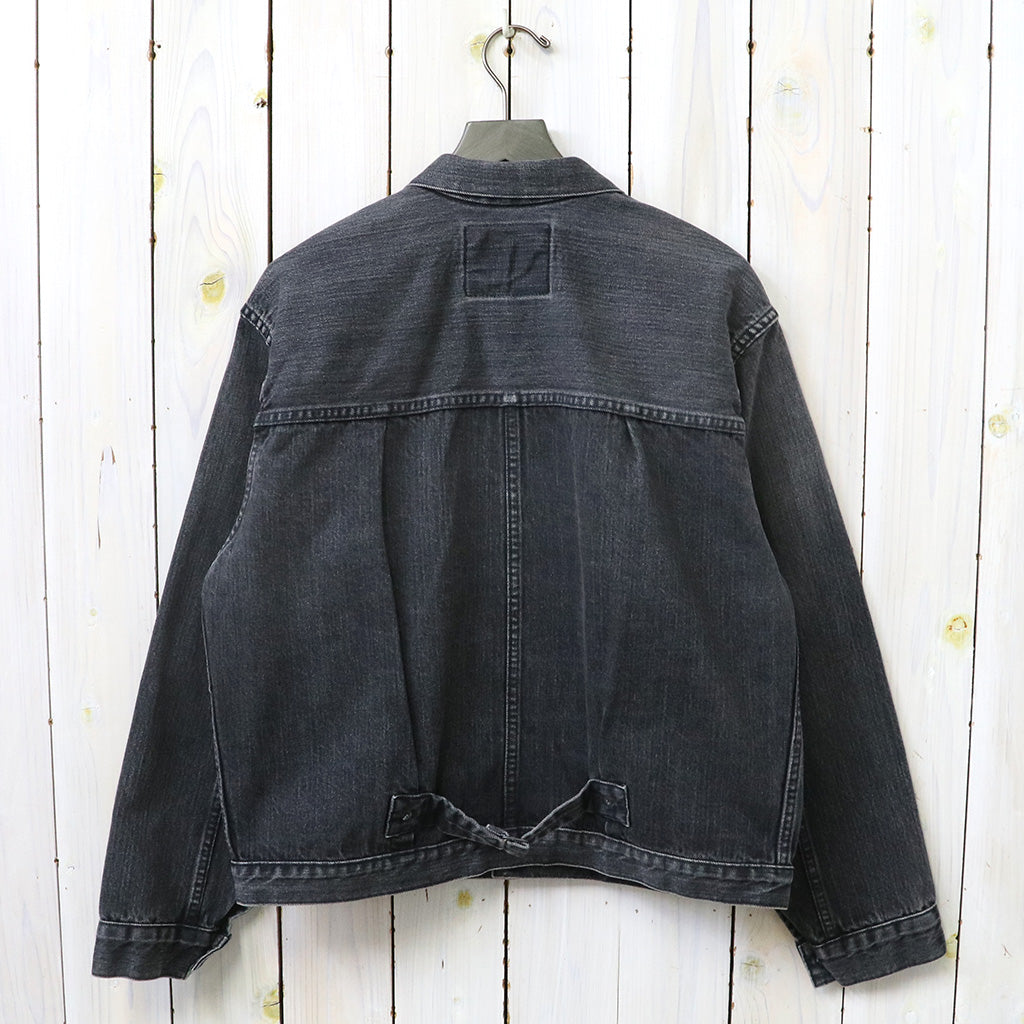 orSlow『WWII TYPE1 BLACK DENIM JACKET』(BLACK DENIM STONE)