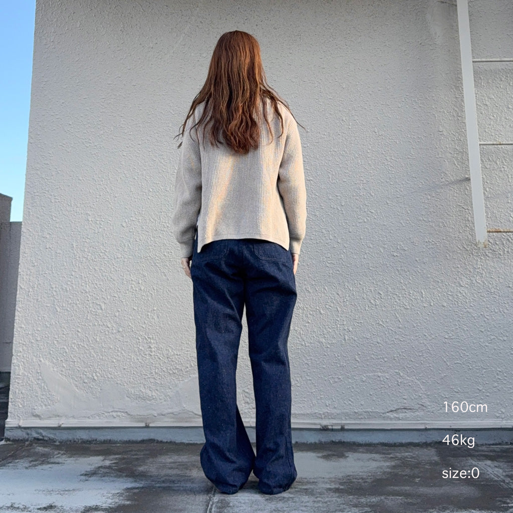 orSlow『DENIM WIDE FLARE PANTS』(ONE WASH)