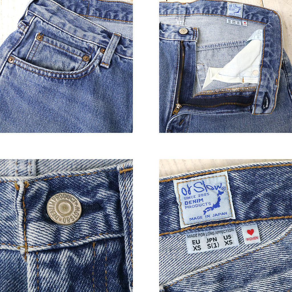 orSlow : SHORT LENGTH 105 90'S DENIM (MID USED) (00-1050WZ-95)