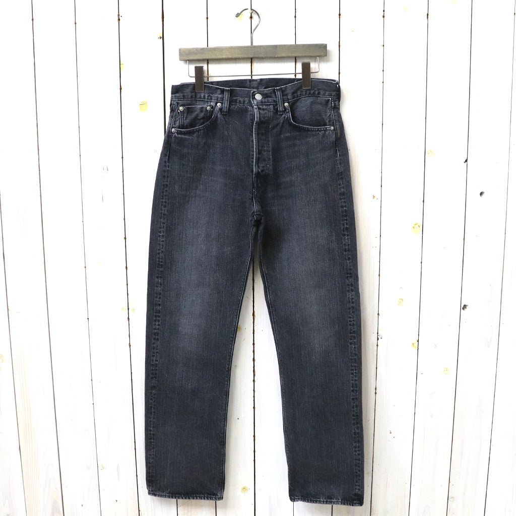 orSlow『105 STANDARD SELVEDGE BLACK DENIM STONE』