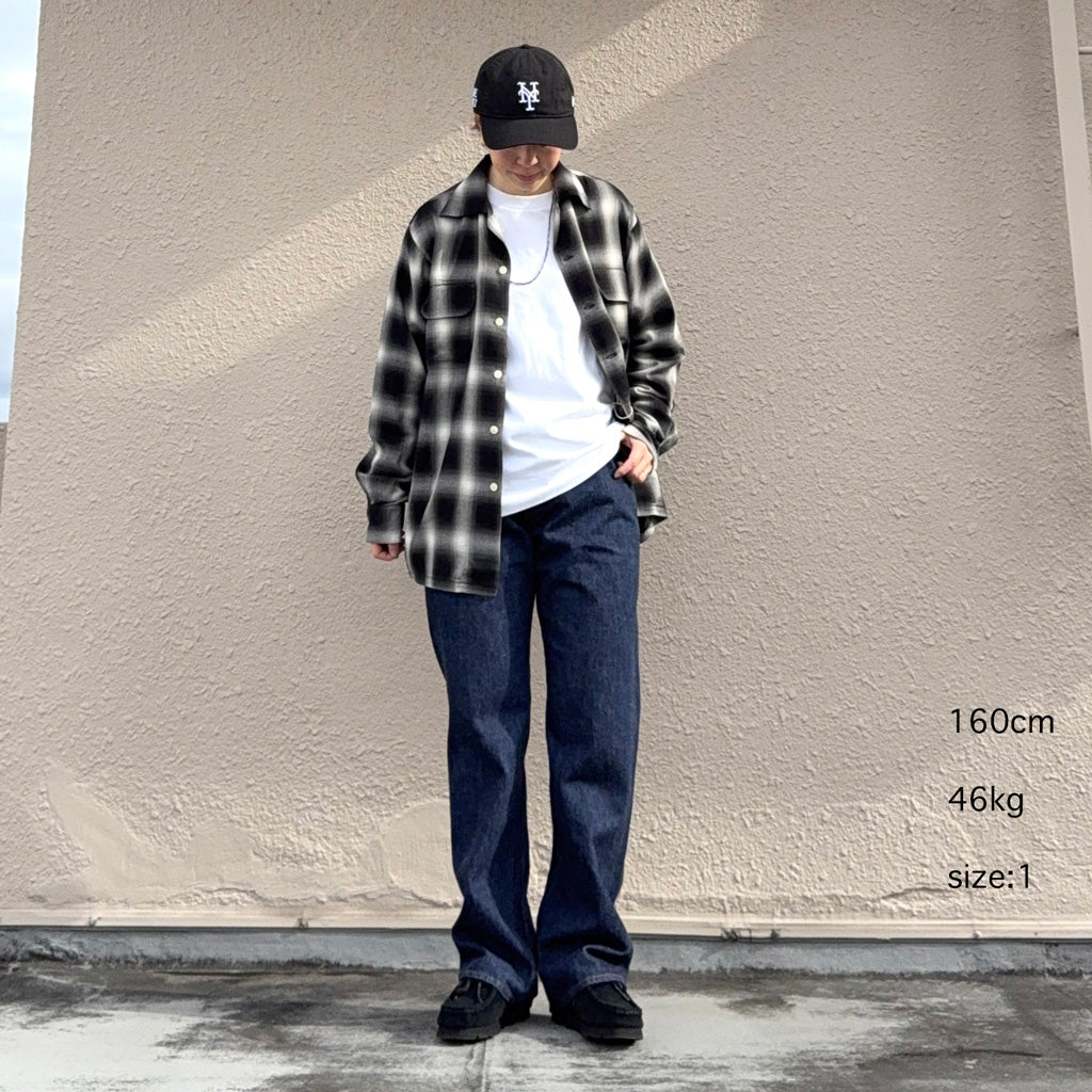 orSlow : SHOE CUT JEANS (ONE WASH)