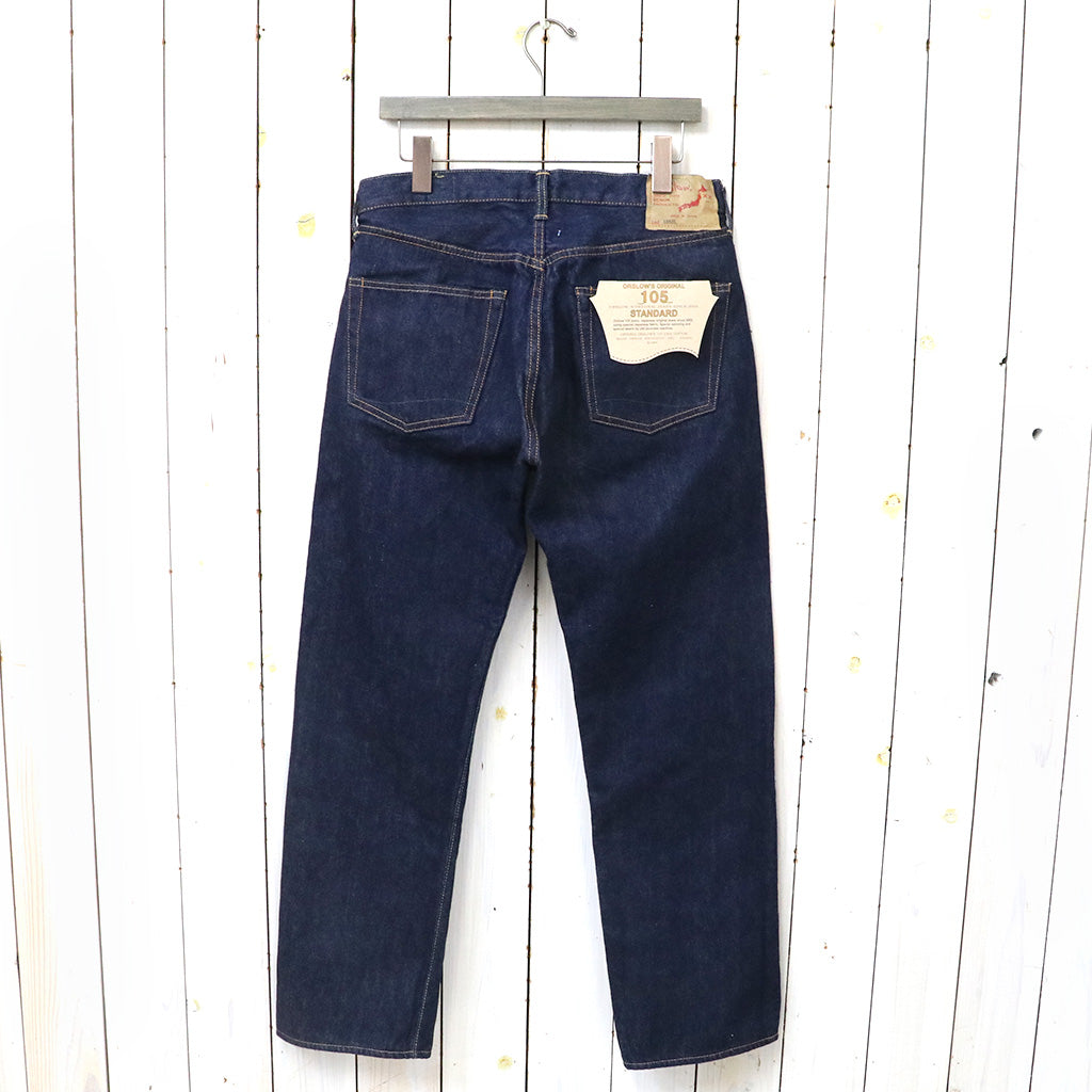 orSlow『SHORT LENGTH 105 STANDARD SELVEDGE DENIM』(ONE WASH)