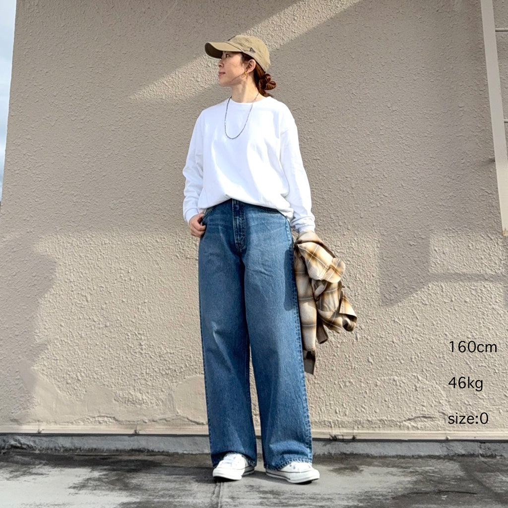 orSlow : SUPER DAD'S DENIM PANTS (DENIM USED) (01-1100W-95)