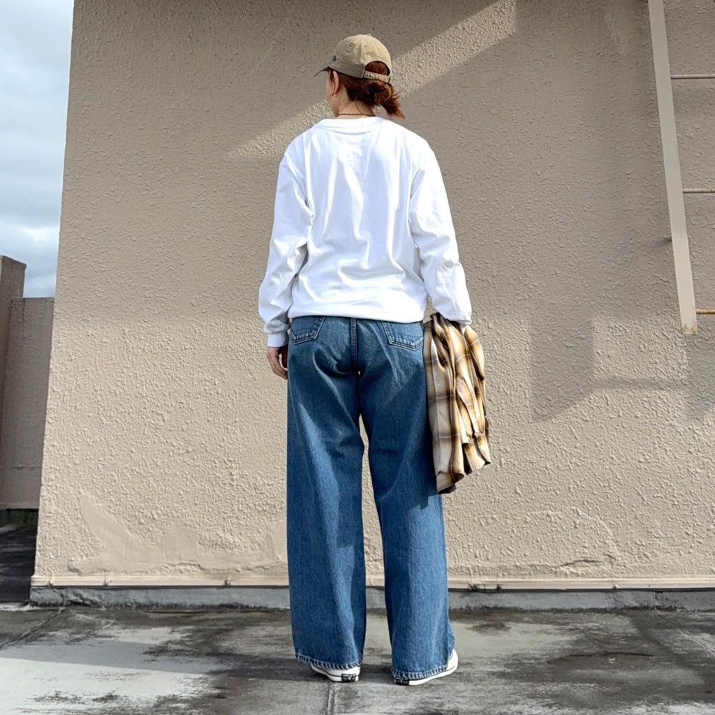 orSlow : SUPER DAD'S DENIM PANTS (DENIM USED) (01-1100W-95)