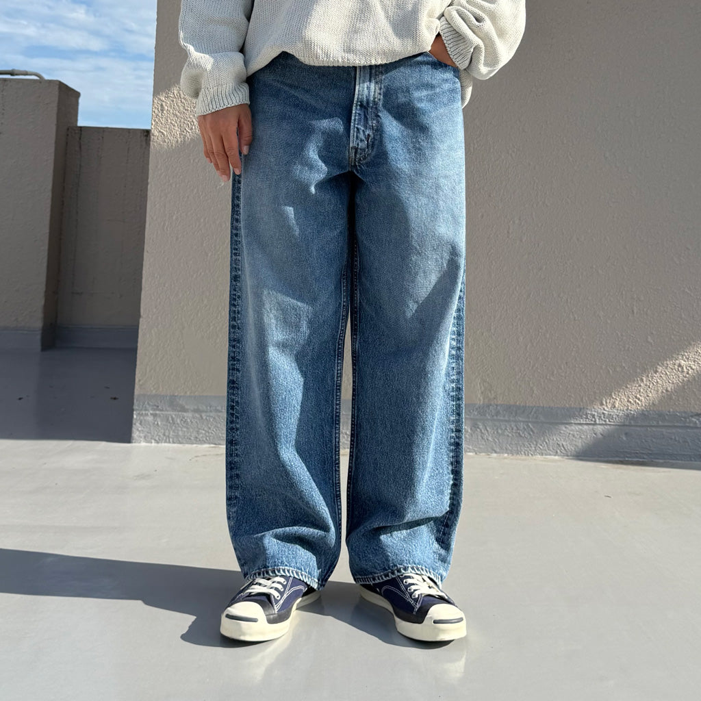 orSlow : SUPER DAD'S DENIM PANTS (DENIM USED) (01-1100W-95)