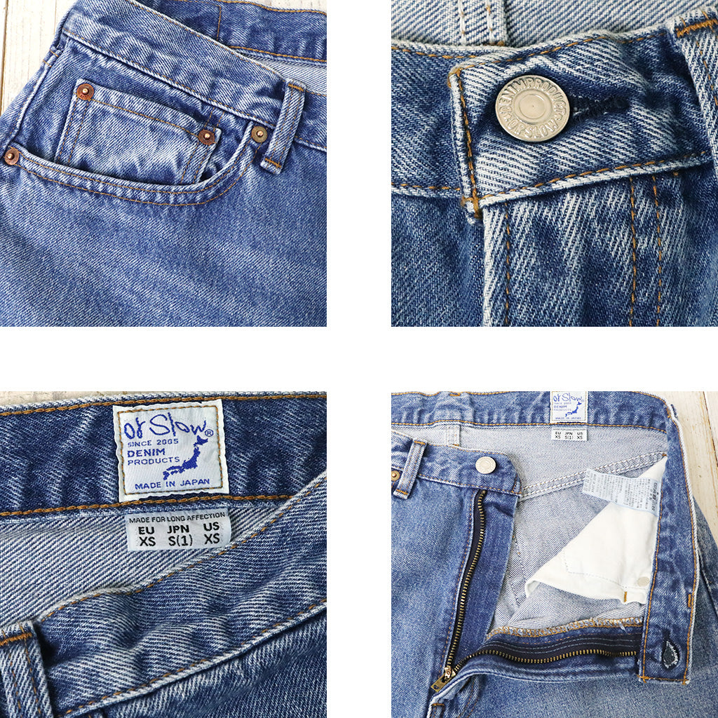 orSlow : SUPER DAD'S DENIM PANTS (DENIM USED) (01-1100W-95)