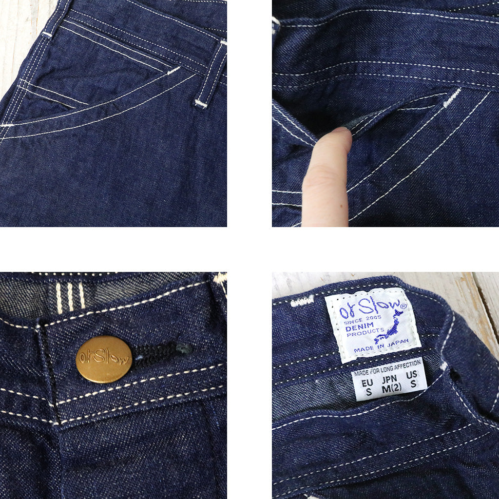 orSlow : WIDE FIT 30'S PAINTER PANTS (ONE WASH) (01-5126-81)
