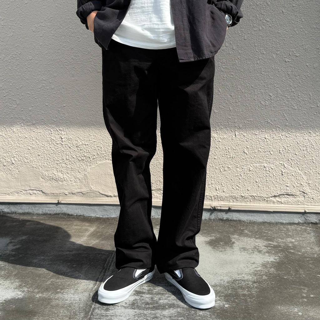 orSlow : FRENCH WORK PANTS (BLACK)