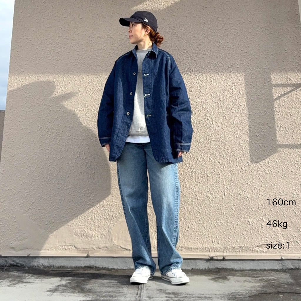orSlow : 40'S WWII DENIM COVERALL(LOOSE FIT) (ONE WASH) (01-6142-81)
