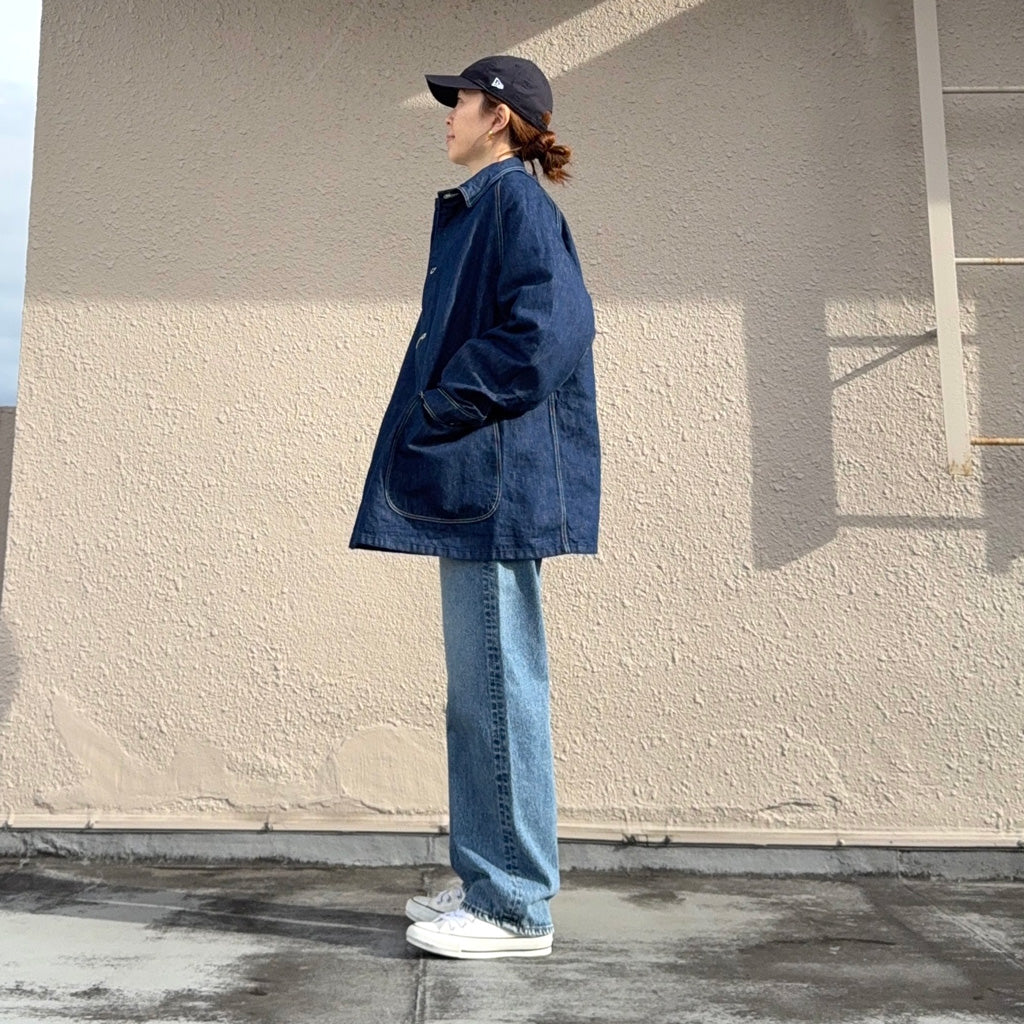 orSlow : 40'S WWII DENIM COVERALL(LOOSE FIT) (ONE WASH) (01-6142-81)