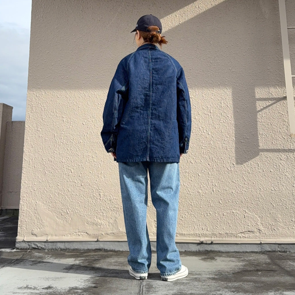 orSlow : 40'S WWII DENIM COVERALL(LOOSE FIT) (ONE WASH) (01-6142-81)