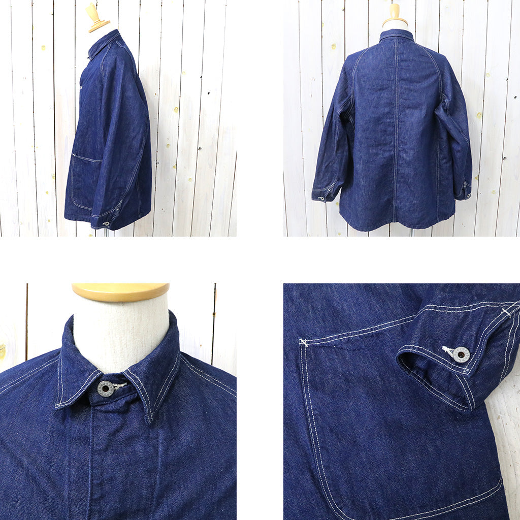 orSlow : 40'S WWII DENIM COVERALL(LOOSE FIT) (ONE WASH) (01-6142-81)