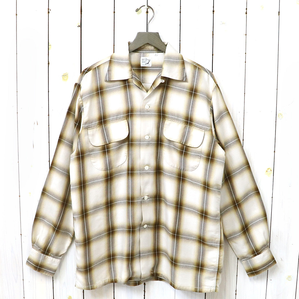 orSlow『OMBRE CHECK SHIRT』(BROWN CHECK)