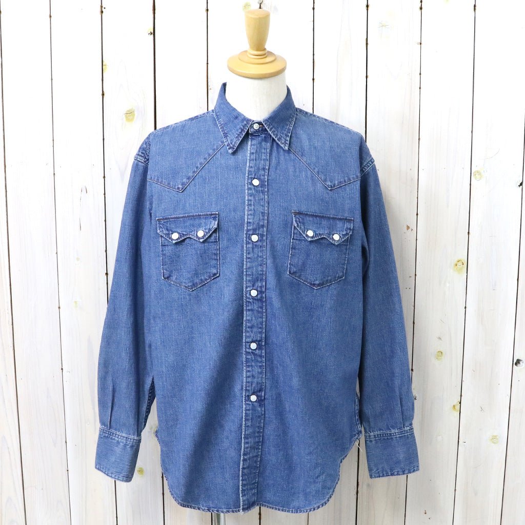orSlow : DENIM WESTERN SHIRT (DENIM USED) (01-8124-95)