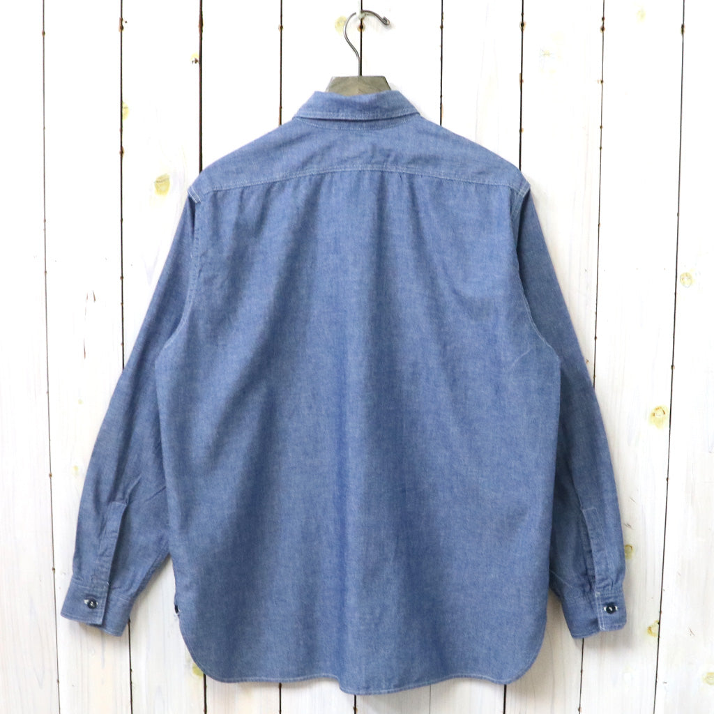 orSlow : RELAX FIT CHAMBRAY WORK SHIRT (CHAMBRAY) (01-8270-84)